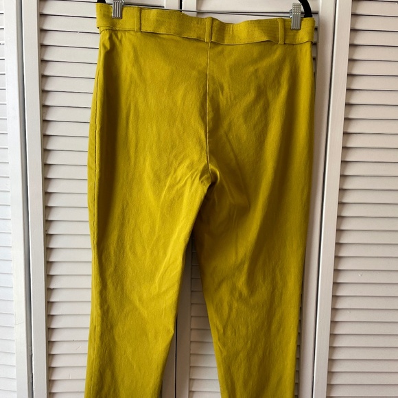 Stylish Yellow Women's Pants - Picture 3 of 4
